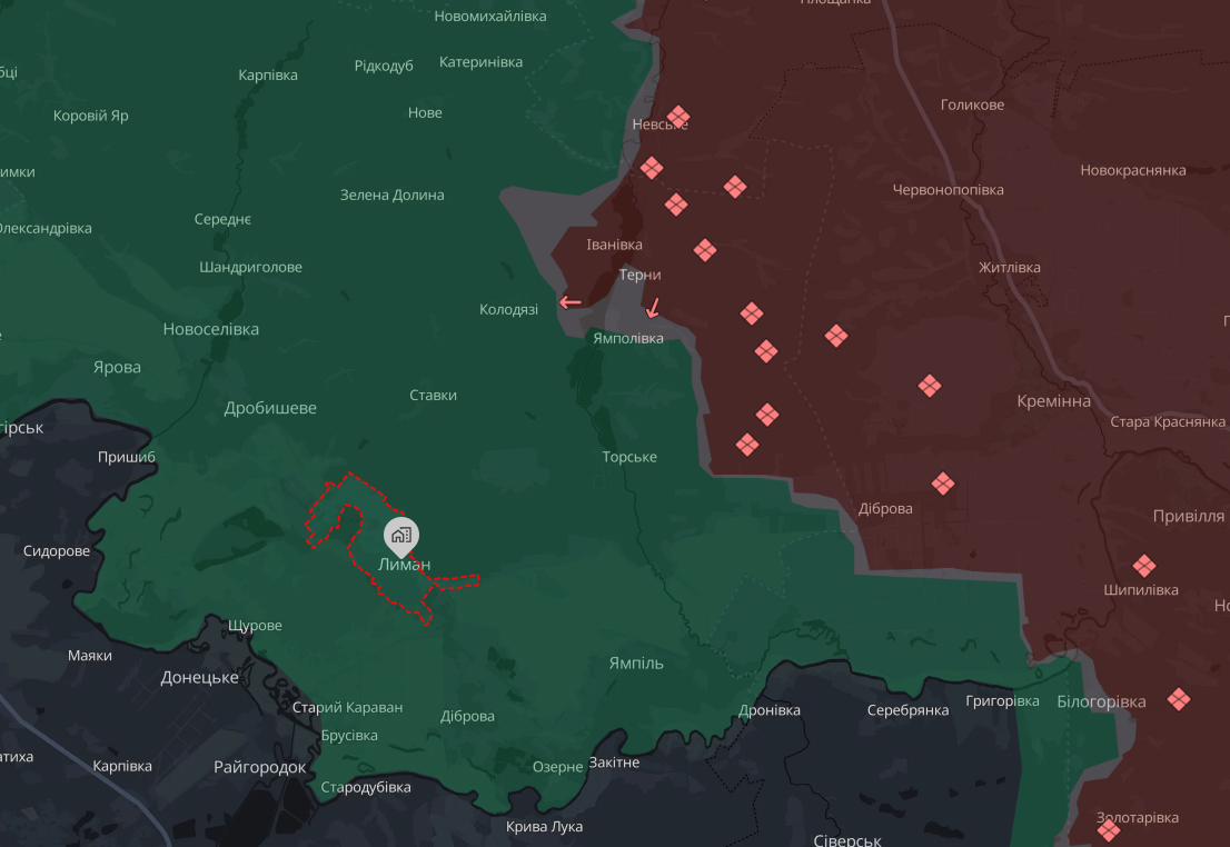 На Лиманському напрямку проводять постійні атаки