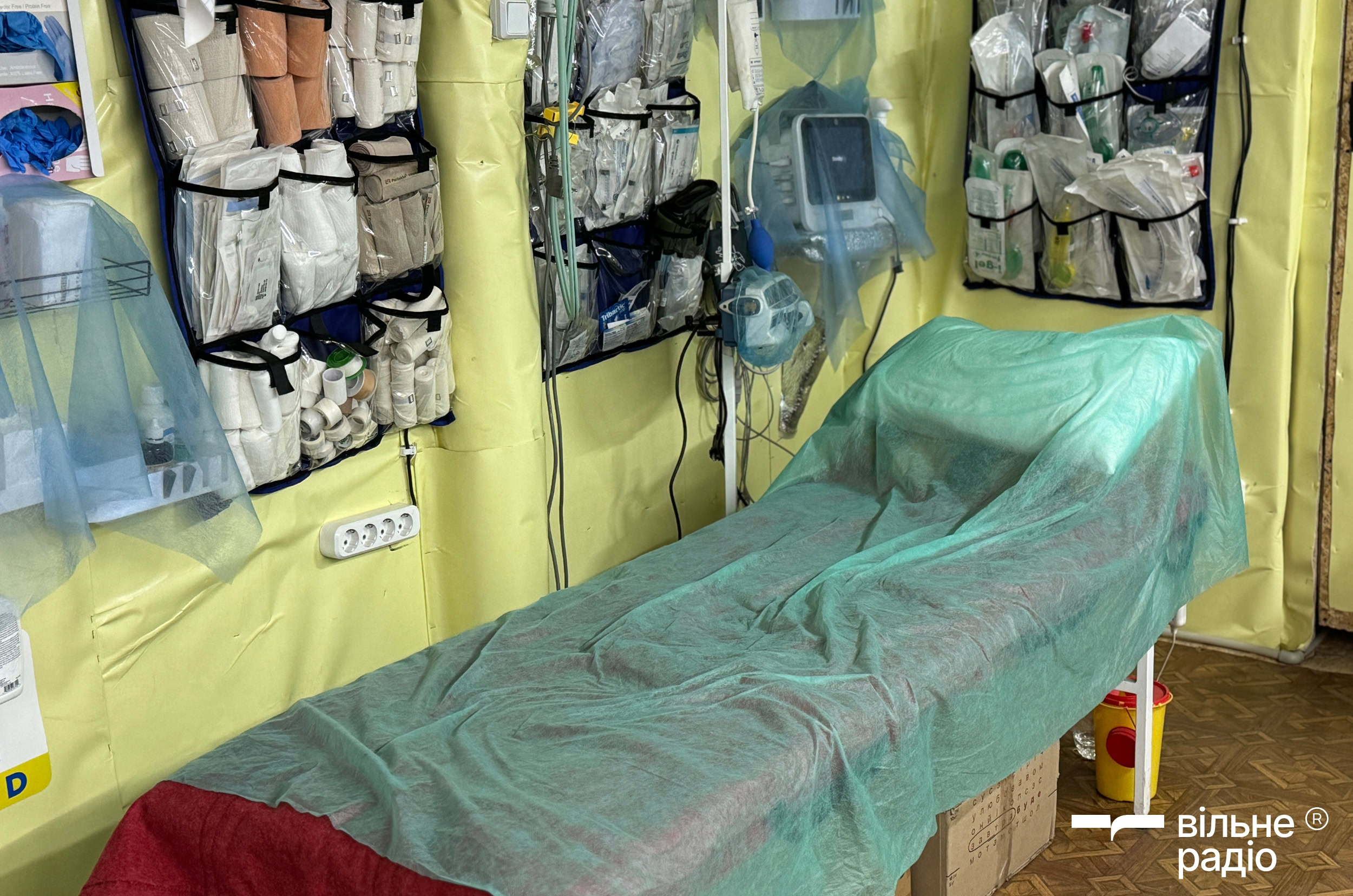 Стабілізаційний пункт для бійців, які воюють на Донеччині