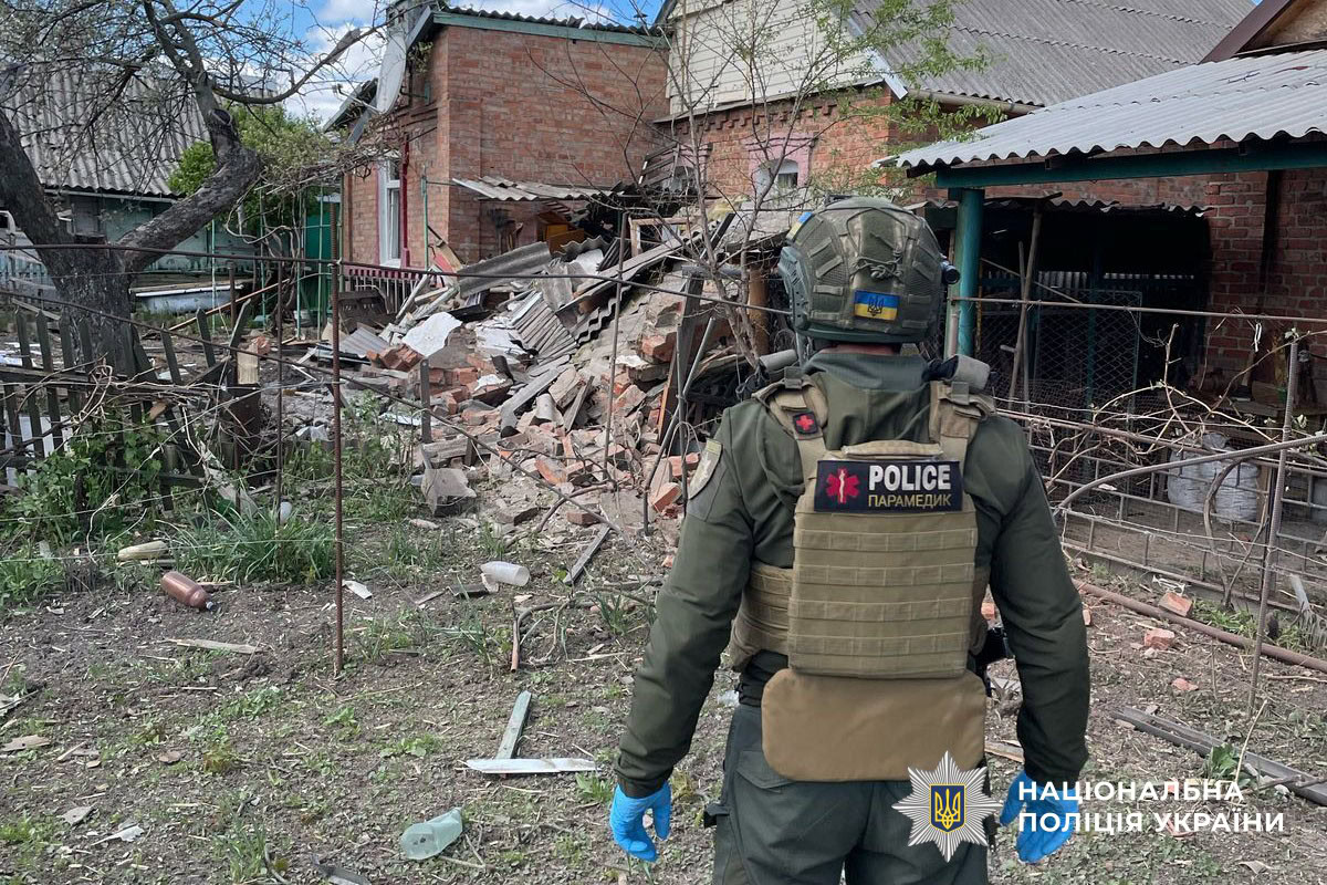 Обстріл Костянтинівки 28 квітня