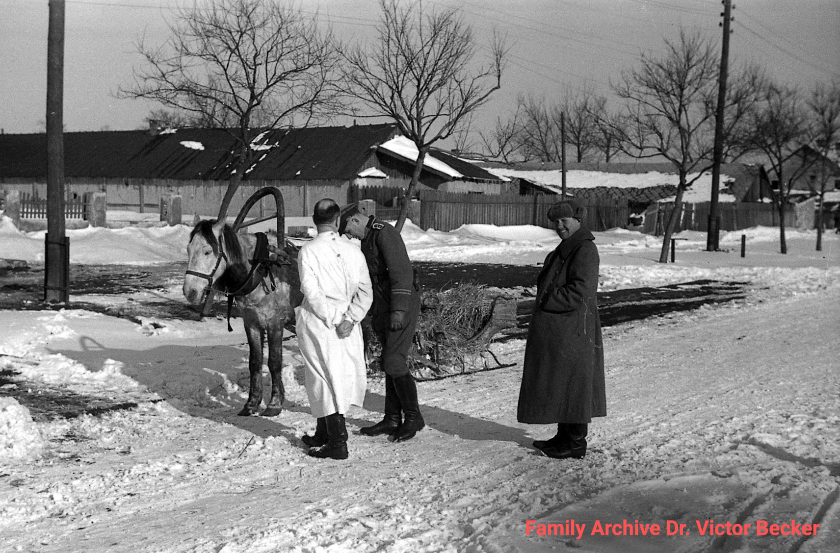 Лазарет у Костянтинівці під час нацистської окупації, 1942 рік