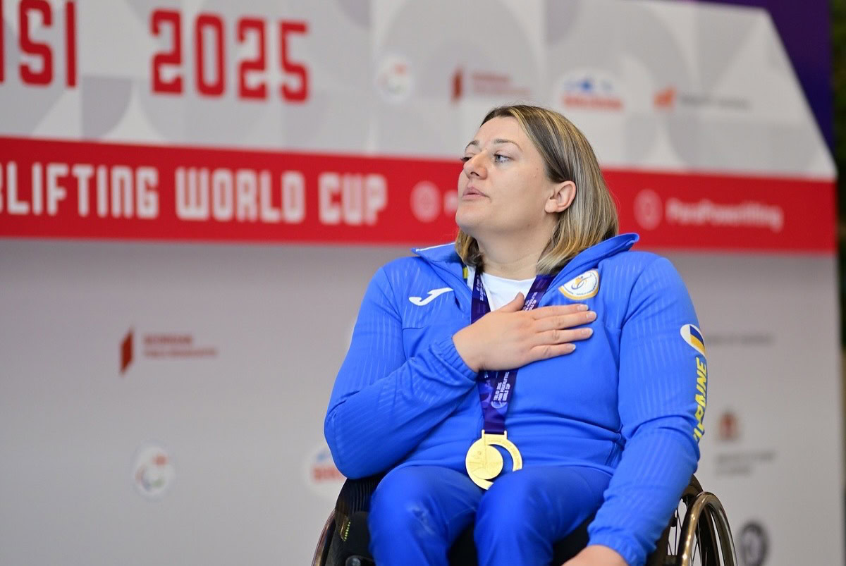 Зображення до посту: 5 золотих медалей та 3 срібні: парапаверліфтери Донеччини — серед переможців та призерів Кубка світу в Грузії