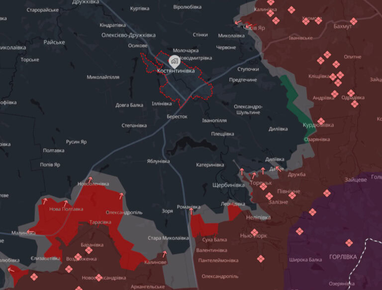Російські військові намагаються підійти до Костянтинівки з двох сторін, — ОСУВ “Хортиця”