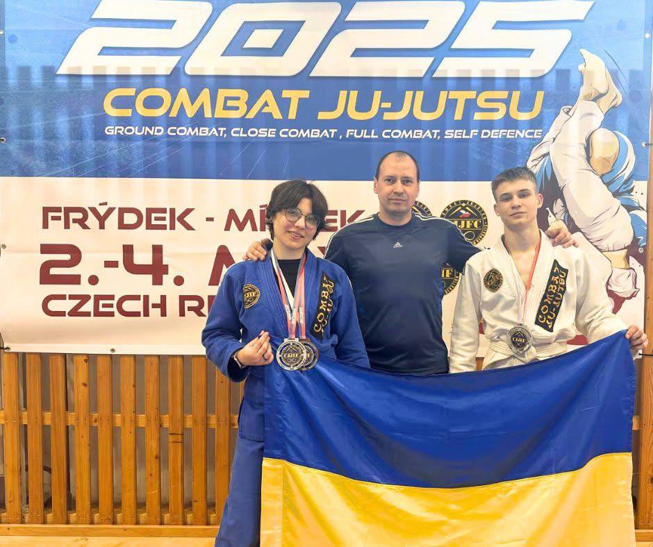 Спортсмены Покровской громады завоевали четыре награды на чемпионате Европы по комбат дзю-дзюцу