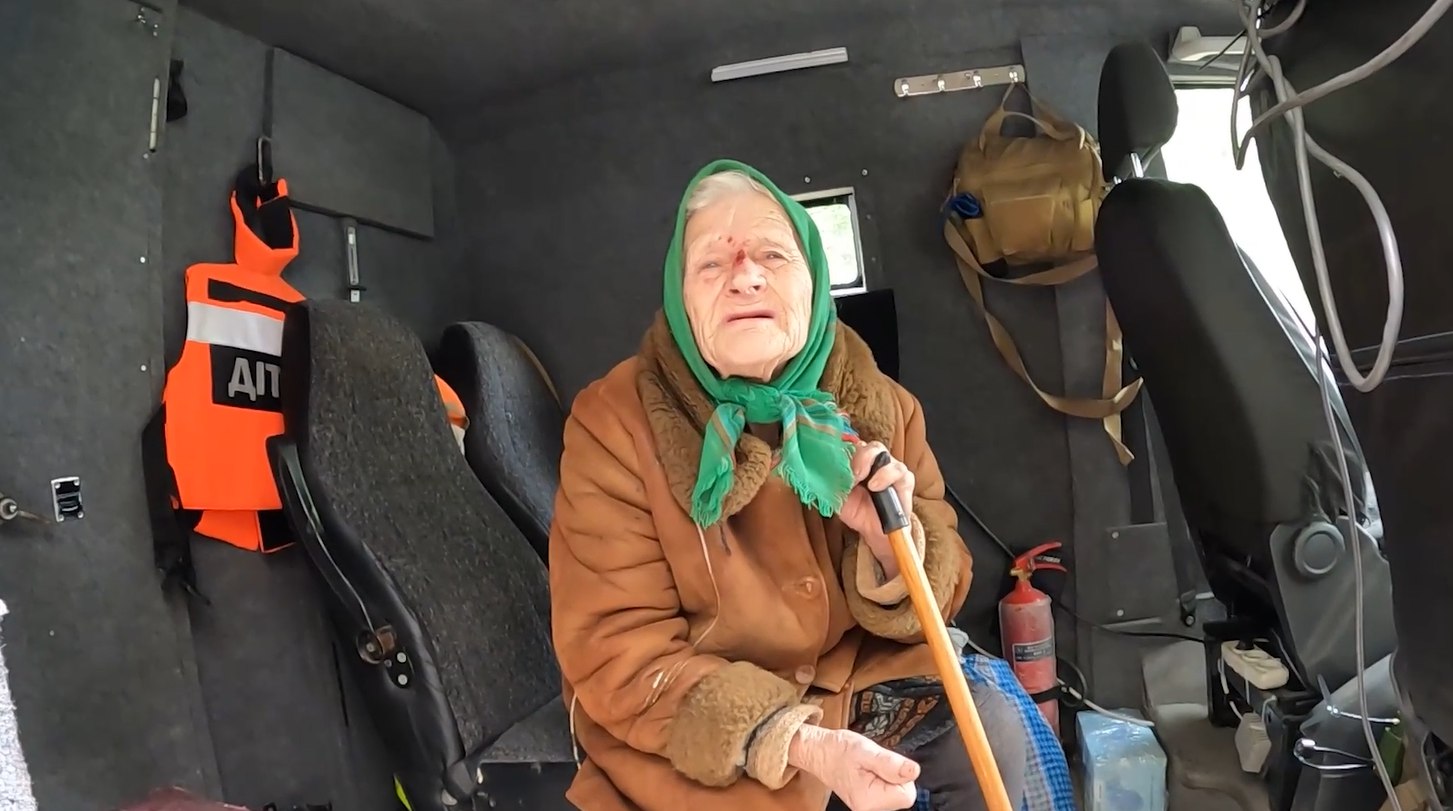 З Покровська евакуювали 91-річну жінку