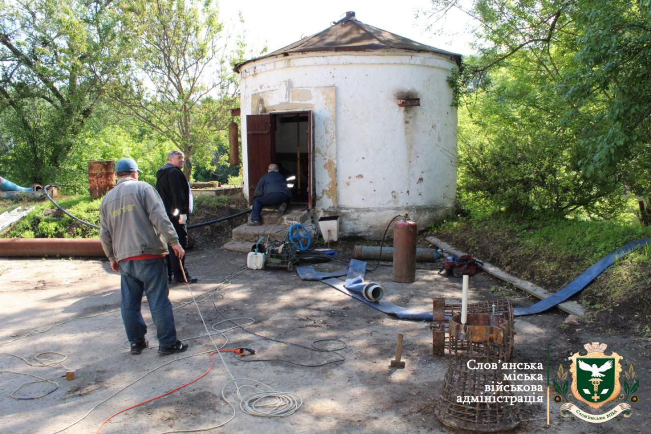 Ремонт Маяцкого водозабора: когда в микрорайонах Славянска восстановят подачу воды