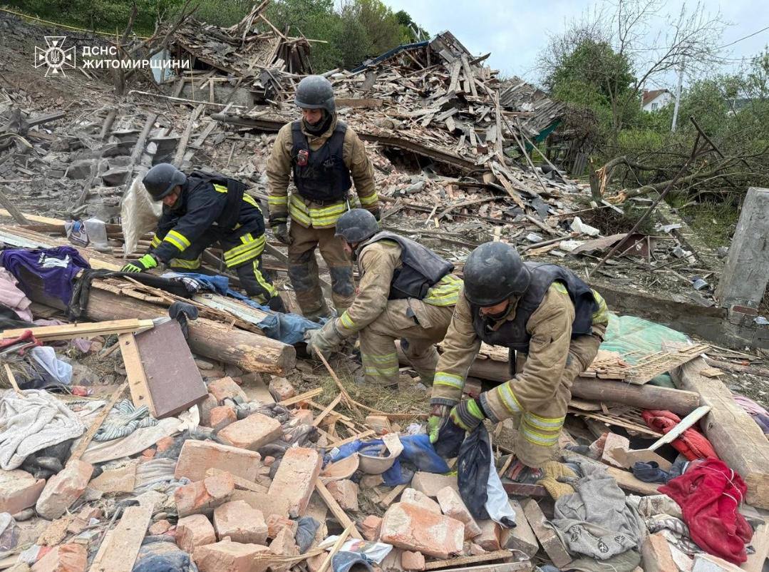 Обстріли Житомирської області 25 травня