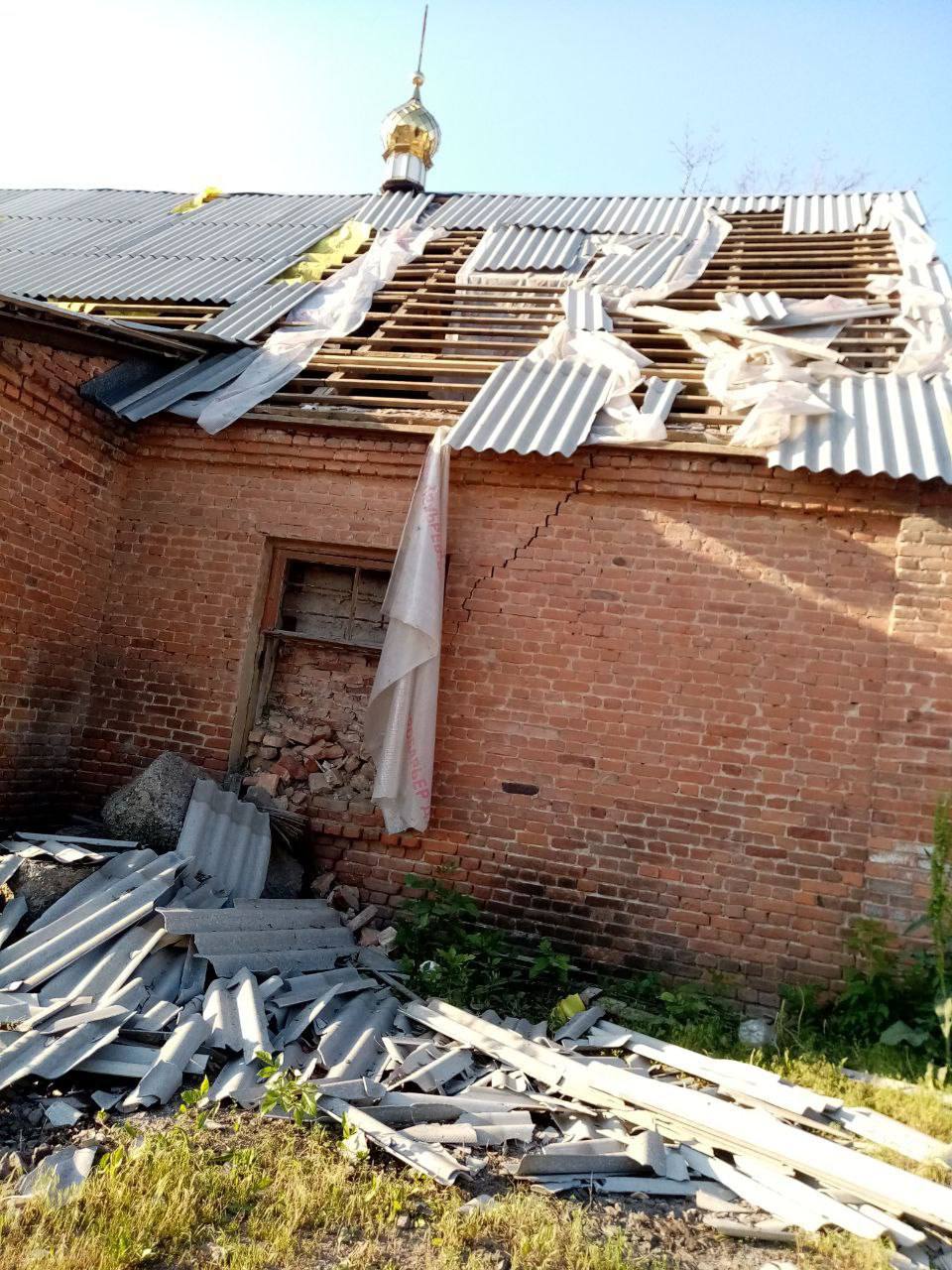 Росіяни зруйнували храм апостола і євангеліста Іоана Богослова в Шаховому