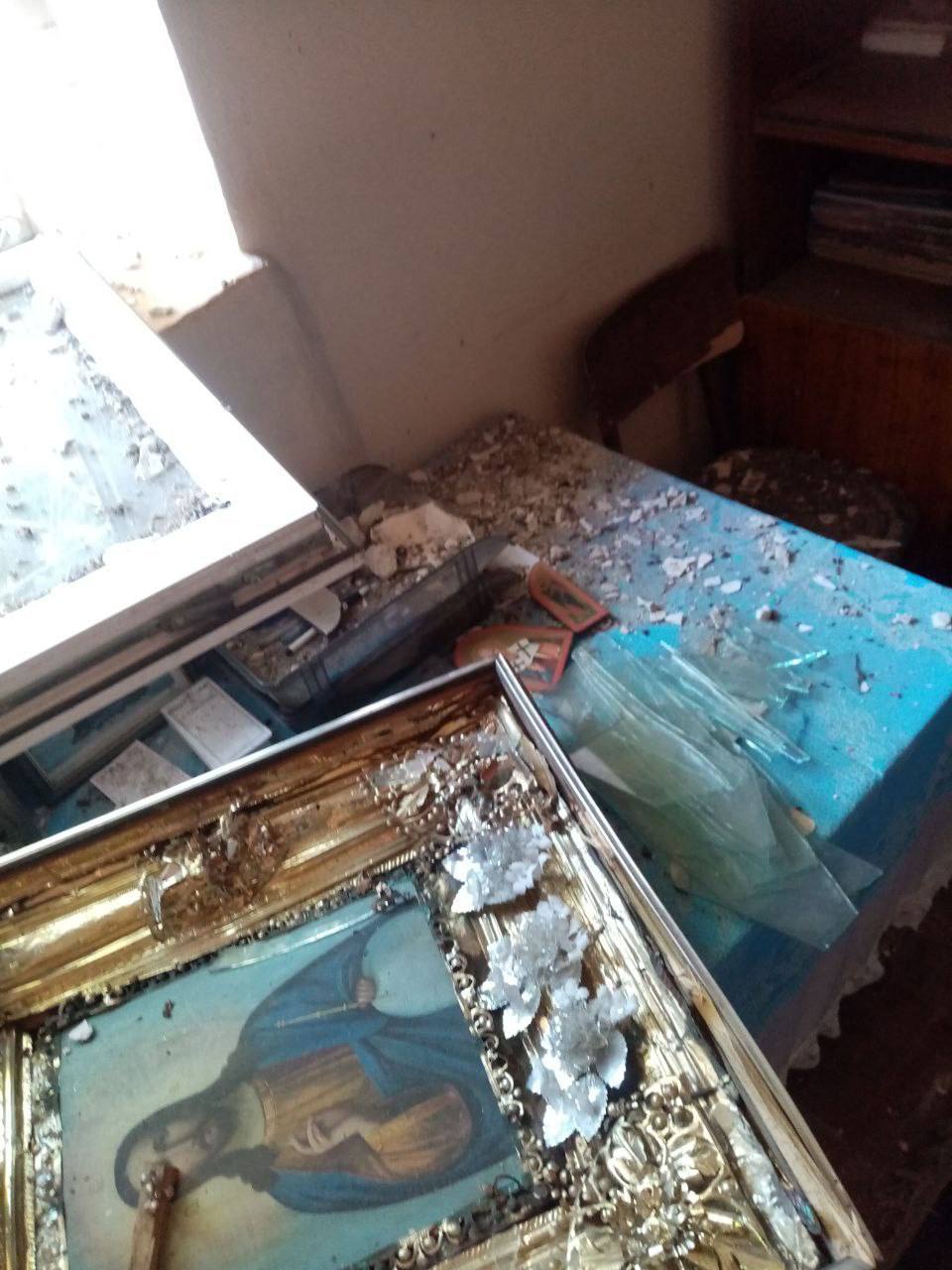 Росіяни зруйнували храм апостола і євангеліста Іоана Богослова в Шаховому