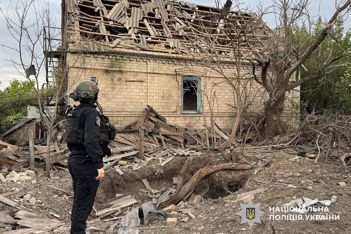 28 травня російські сили атакували Покровськ — пошкодження на фото