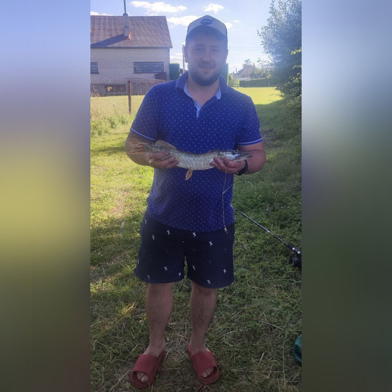 Віталій Мацак на риболовлі