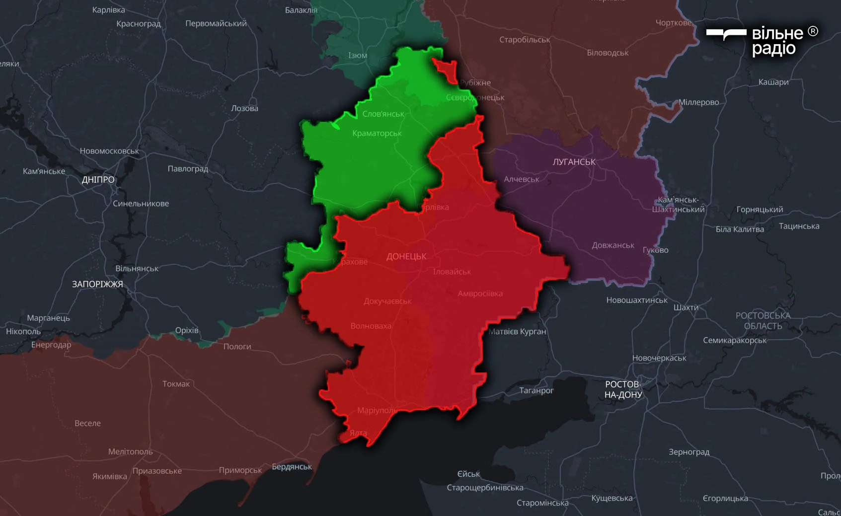 Зображення до посту: Рух росіян знову пришвидшився: де та як змінилася лінія фронту в Донецькій області за квітень 2025 року (аналіз)
