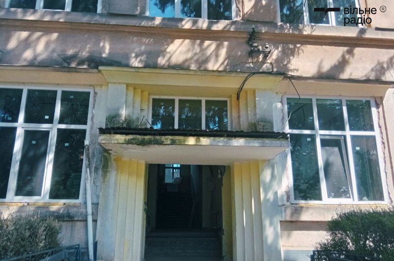 Фасад будівлі, де працюватиме ліцей