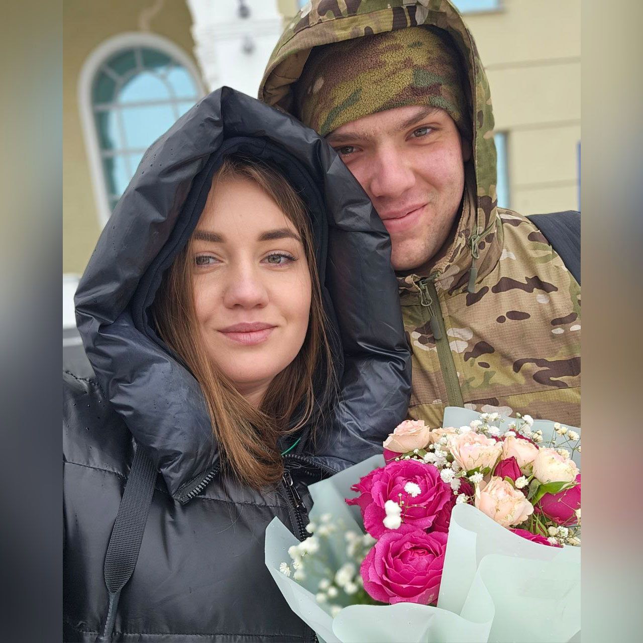 Ярослав Остапир з дружиною Діаною