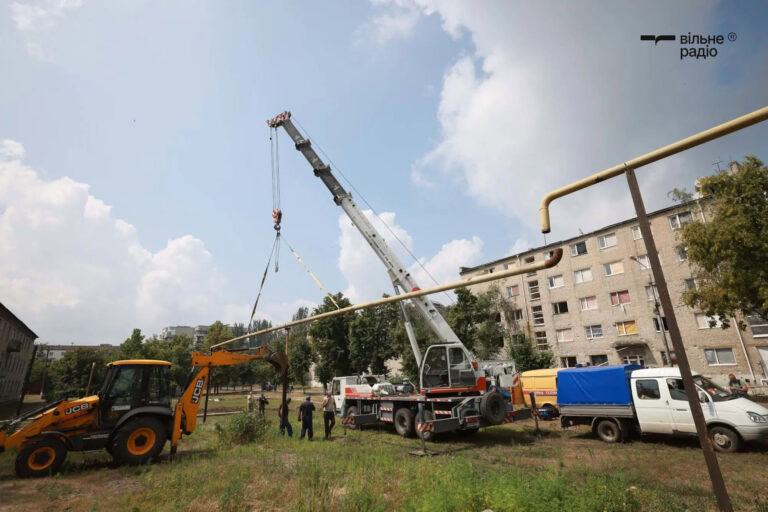 У Лимані після деокупації повернули газ для 2,5 тисяч абонентів, але через обстріли ремонтувати доводиться знову і знову