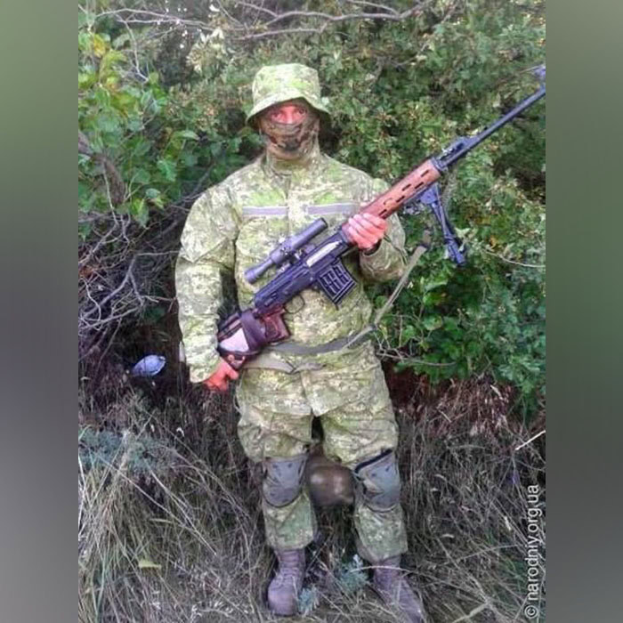 Снайпер ЗСУ Володимир під кодовою літерою “К”, який першим відкрив вогонь у Донецькому аеропорту 26 травня 2014 року