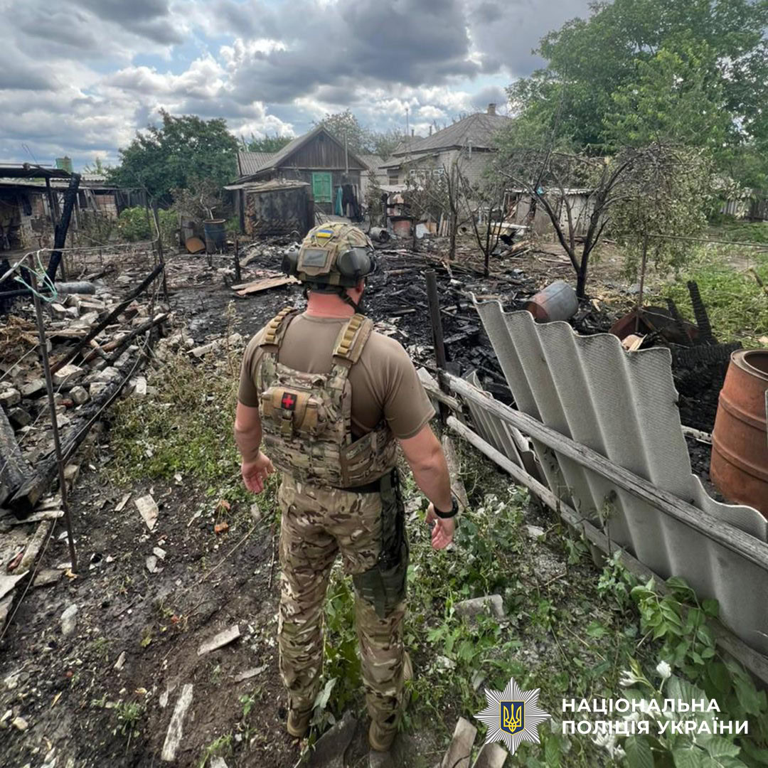 Наслідки обстрілів у Донецькій області за 13 червня 2025 року