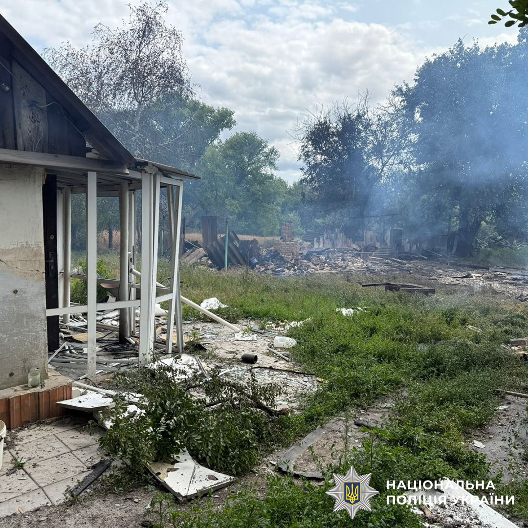 Наслідки обстрілів у Донецькій області за 13 червня 2025 року