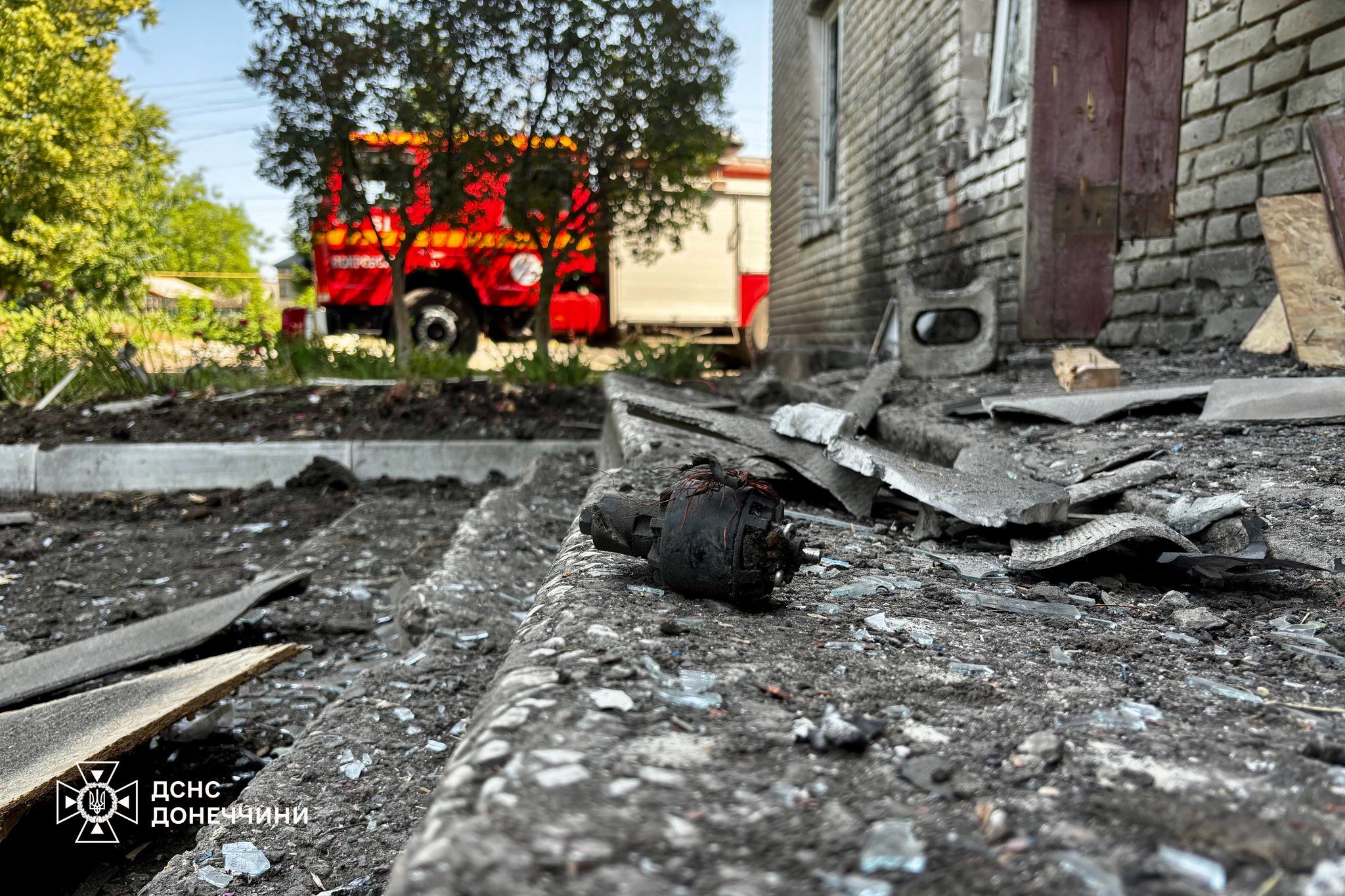 Росіяни вдруге за тиждень атакували пожежну частину у Родинському