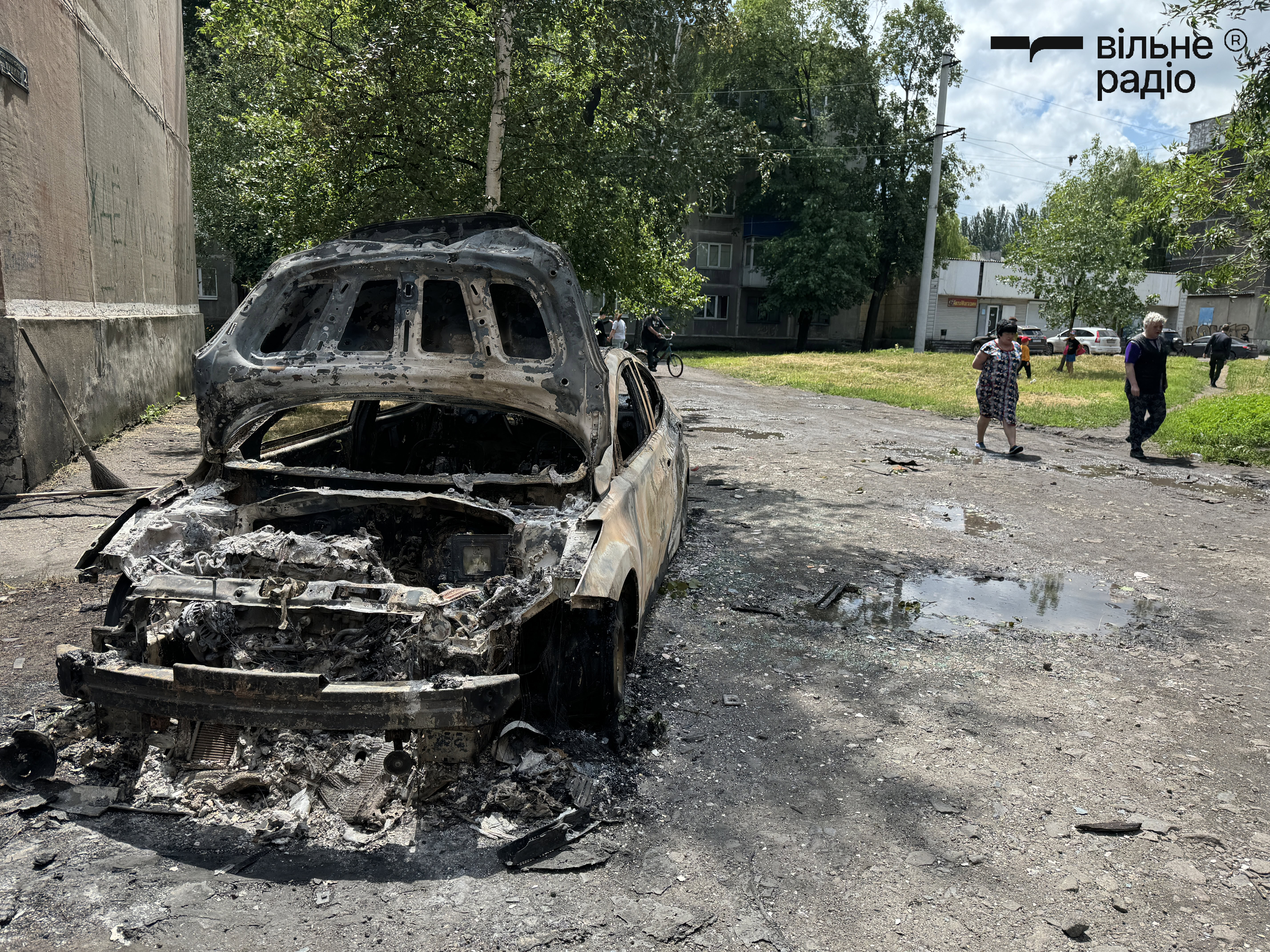 Обстрел Белозерское 26 июня