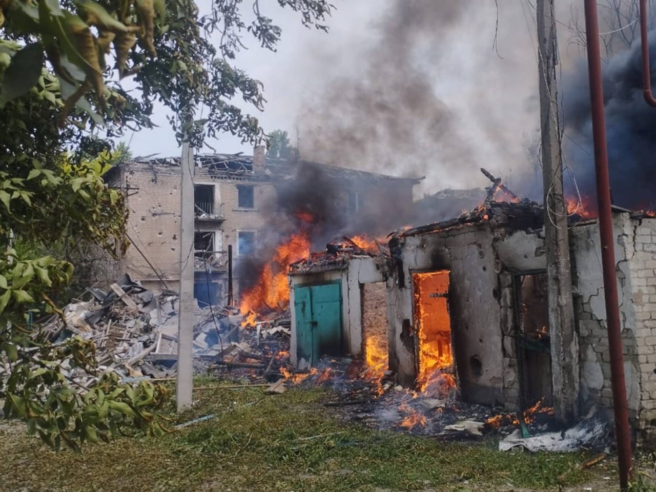 Обстріл Родинського 4 травня
