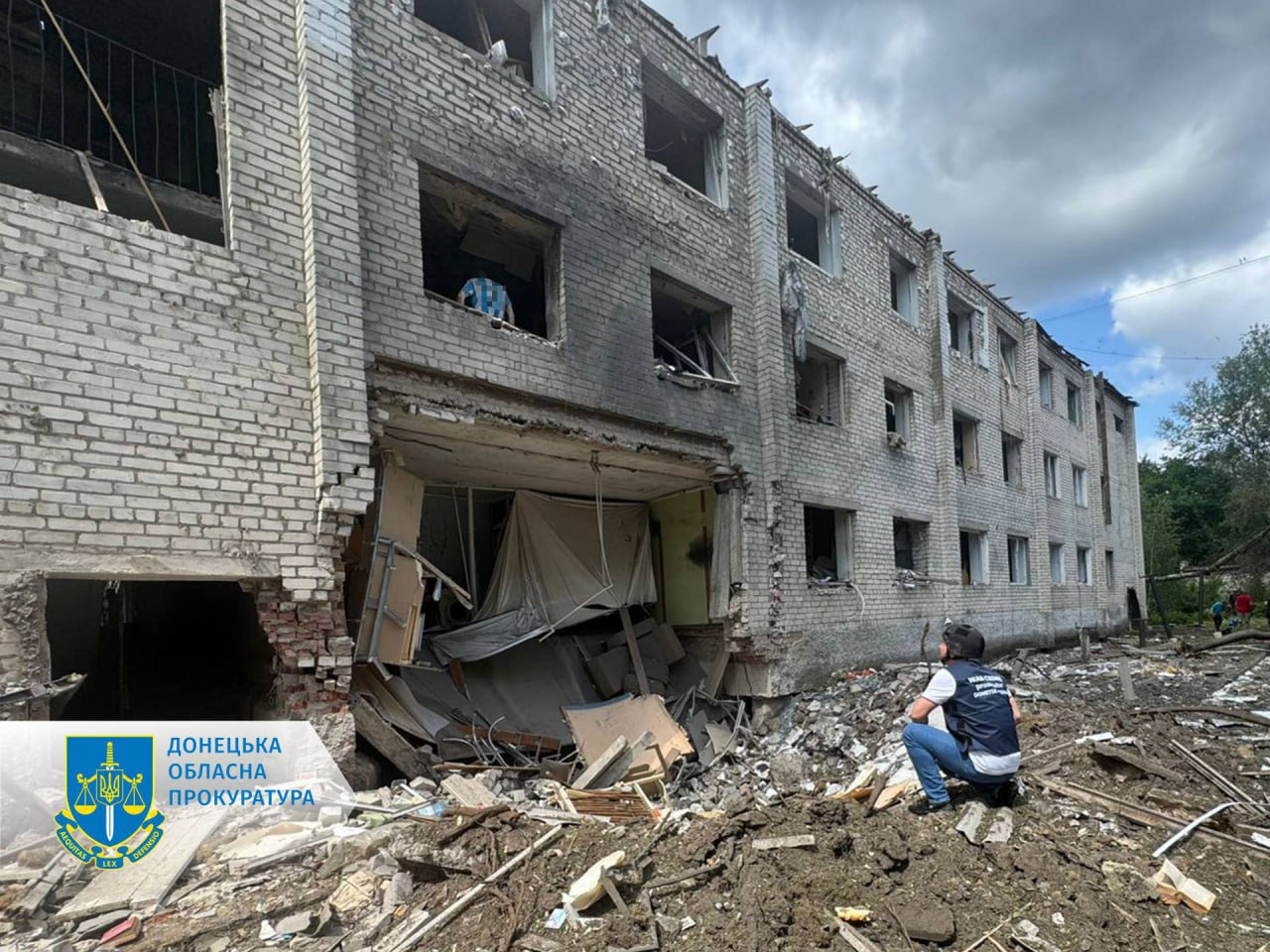 Обстрел Святогорска 18 июня 2025 года есть раненые