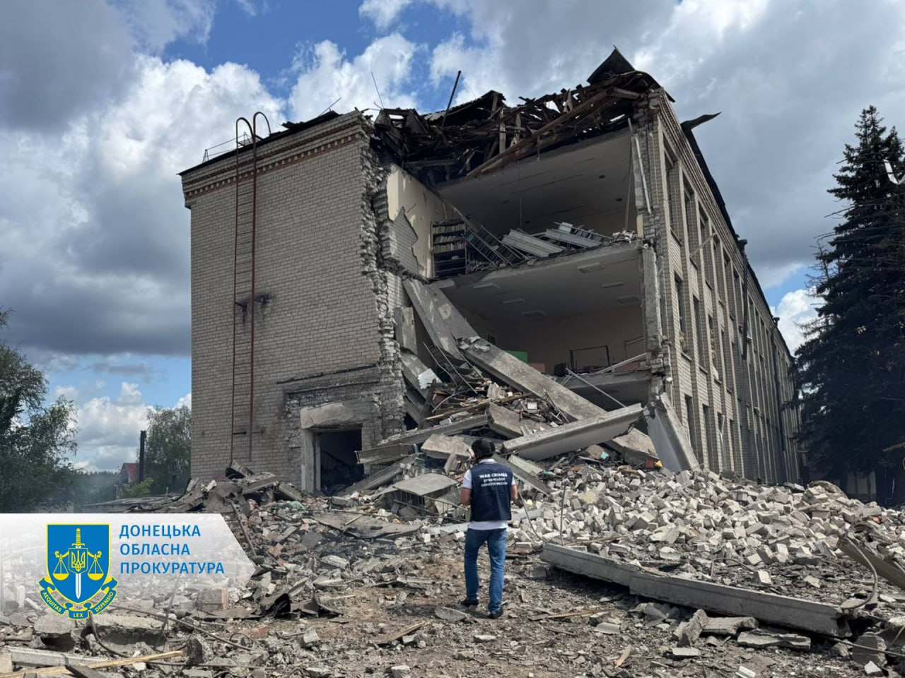 Святогірська громада, обстріл 18 червня
