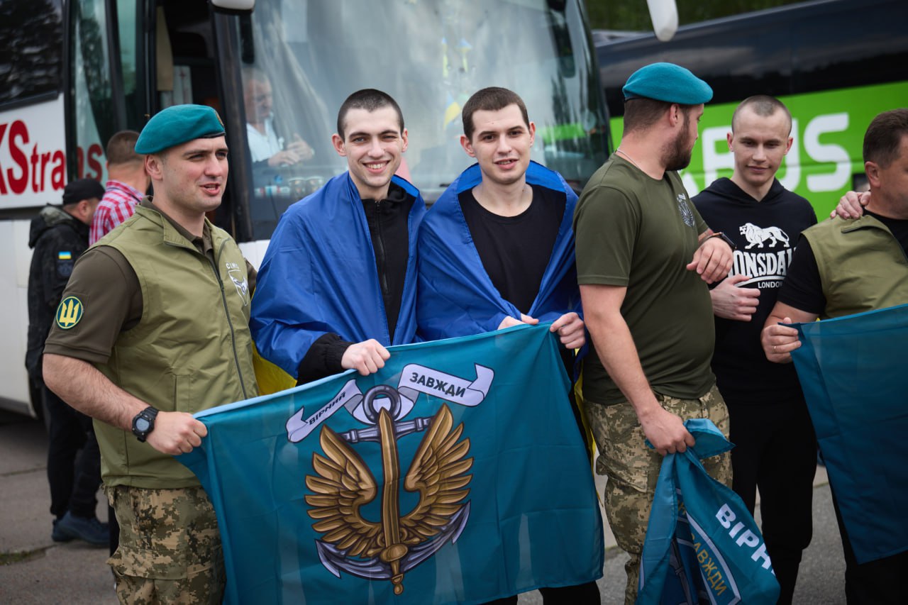 Україна та Росія провели новий обмін військовополонених 12 червня