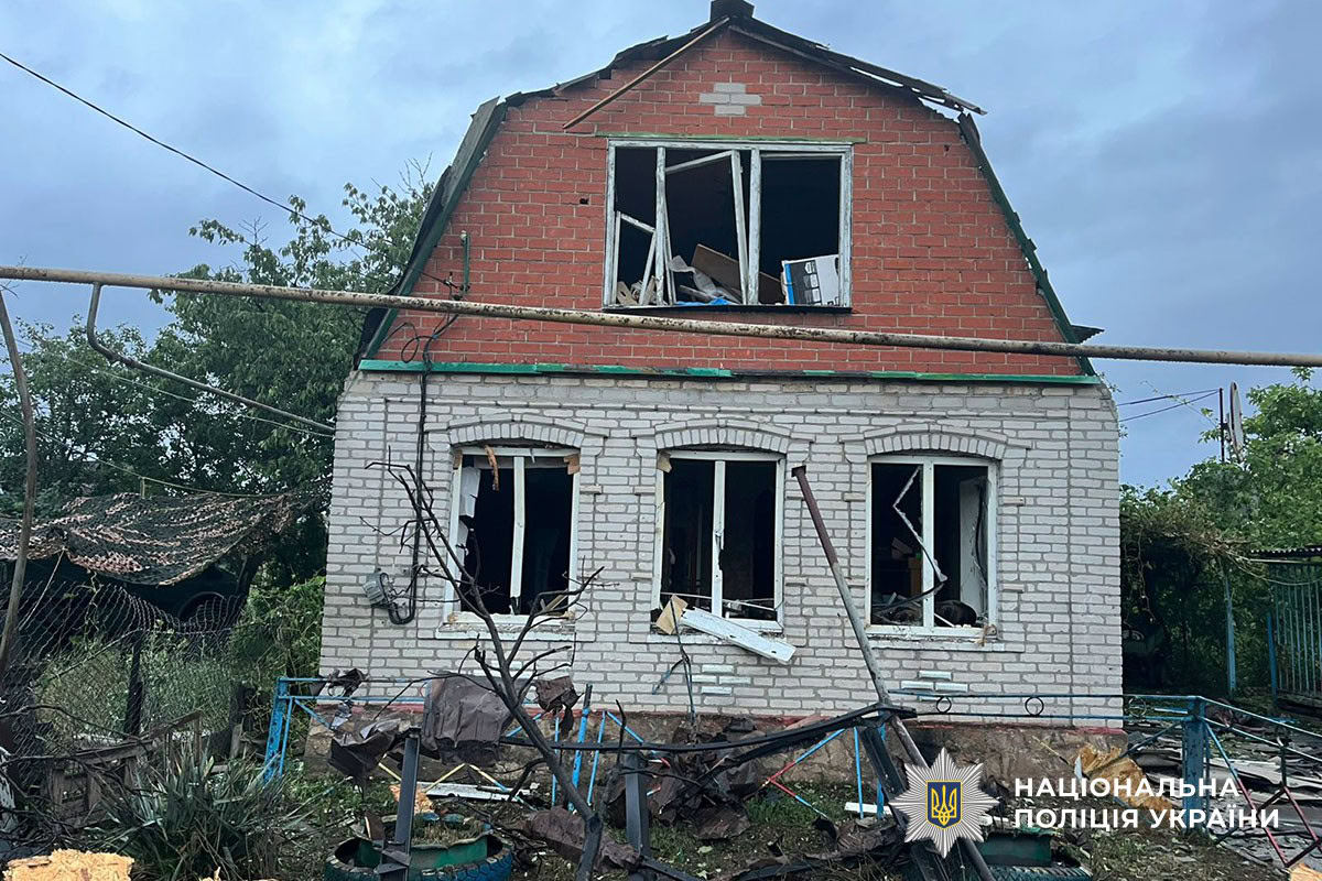 A house that has been destroyed by fire.