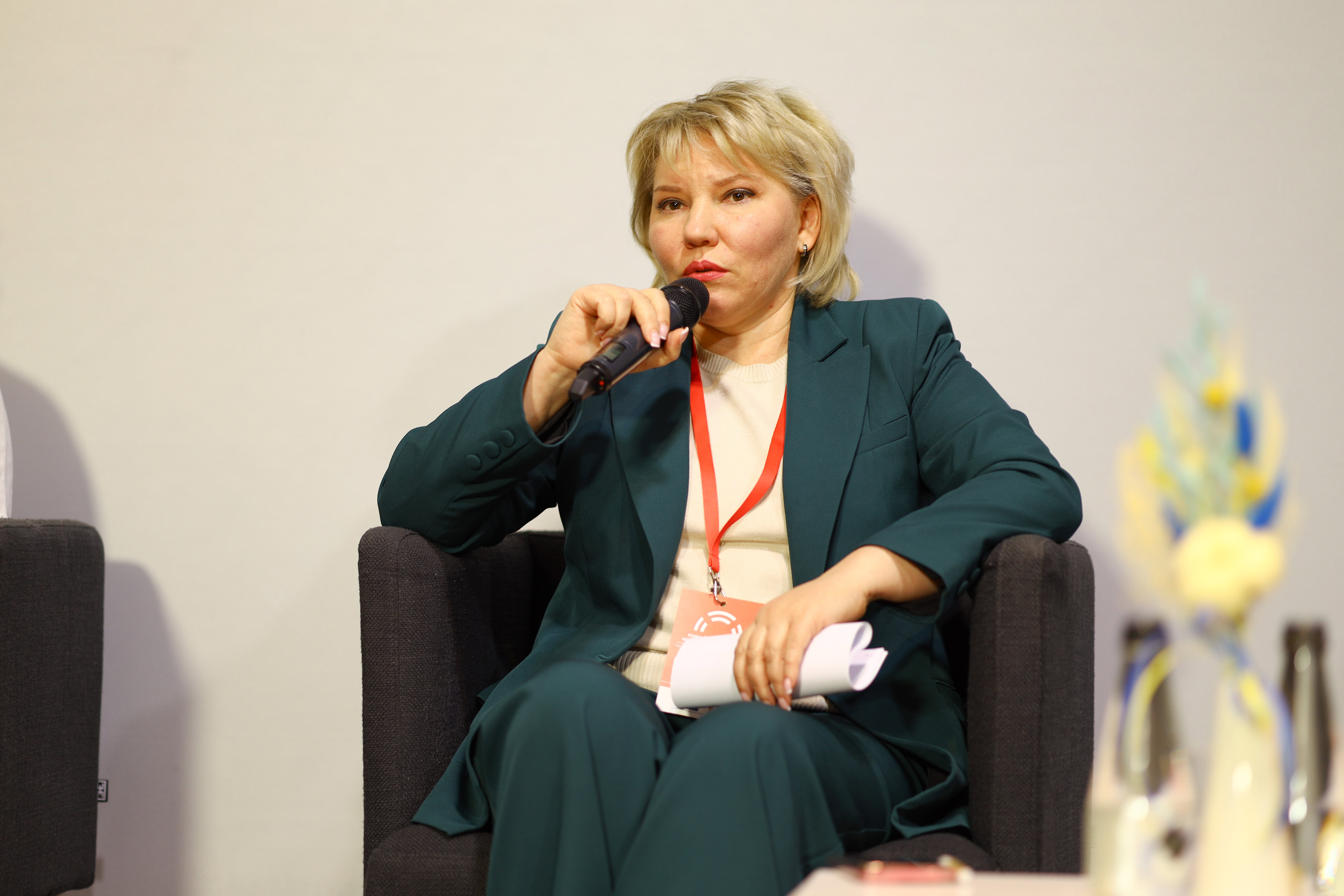 Представниця Уповноваженого з прав громадян, постраждалих внаслідок збройної агресії проти України, Ольга Алтуніна