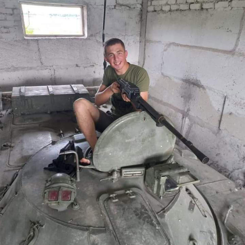 Антон Кирейчиков, який загинув у Запоріжжі під час повномасштабного російського вторгнення, на службі в ЗСУ