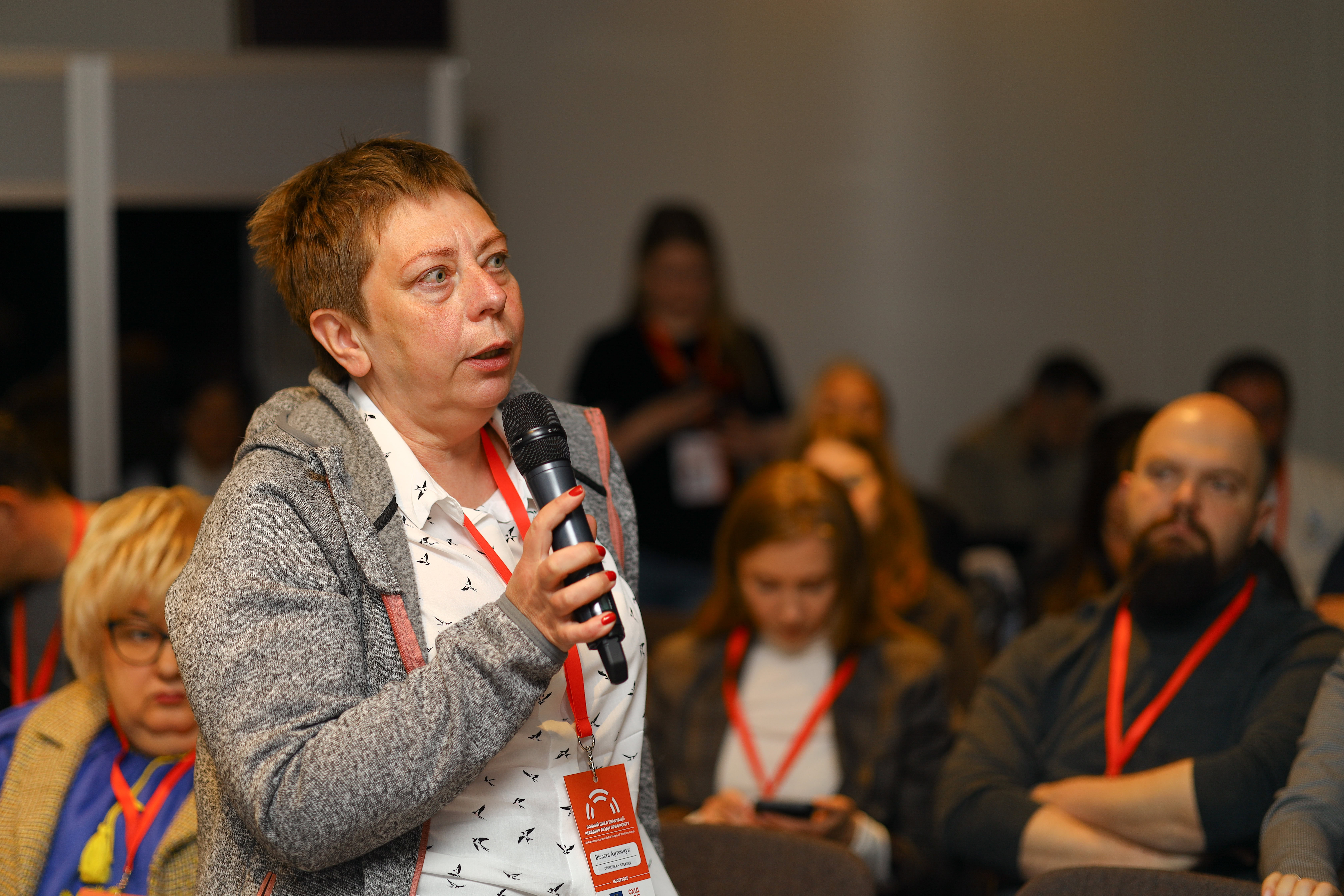 Директорка благодійного фонду “Донбас SOS” Віолетта Артемчук