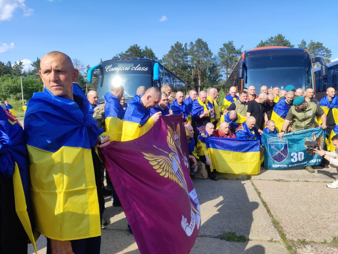 Зображення до посту: Україна та Росія провели обмін пораненими військовими