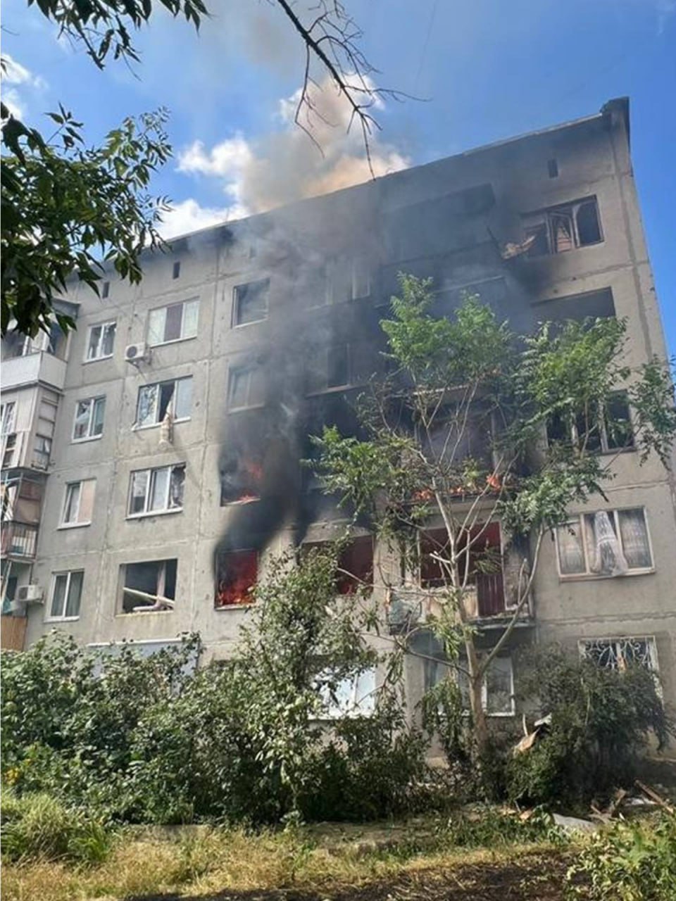 Обстріл Костянтинівки