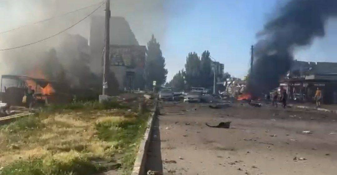Росіяни атакували середмістя Добропілля 16 липня: є поранені та загиблі