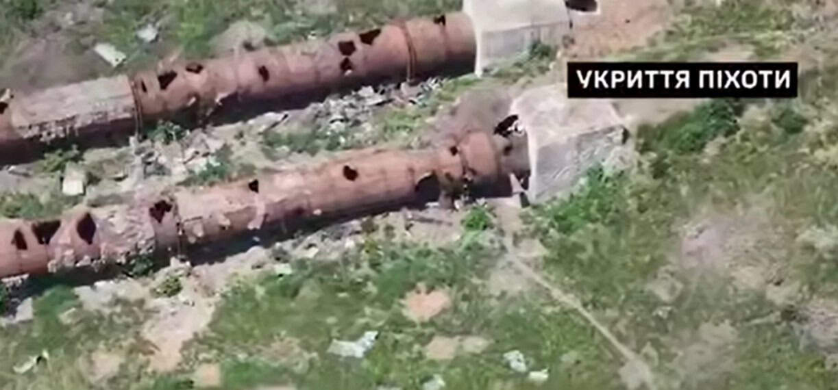 Украинские военные показали остатки канала «Северский Донец-Донбасс»