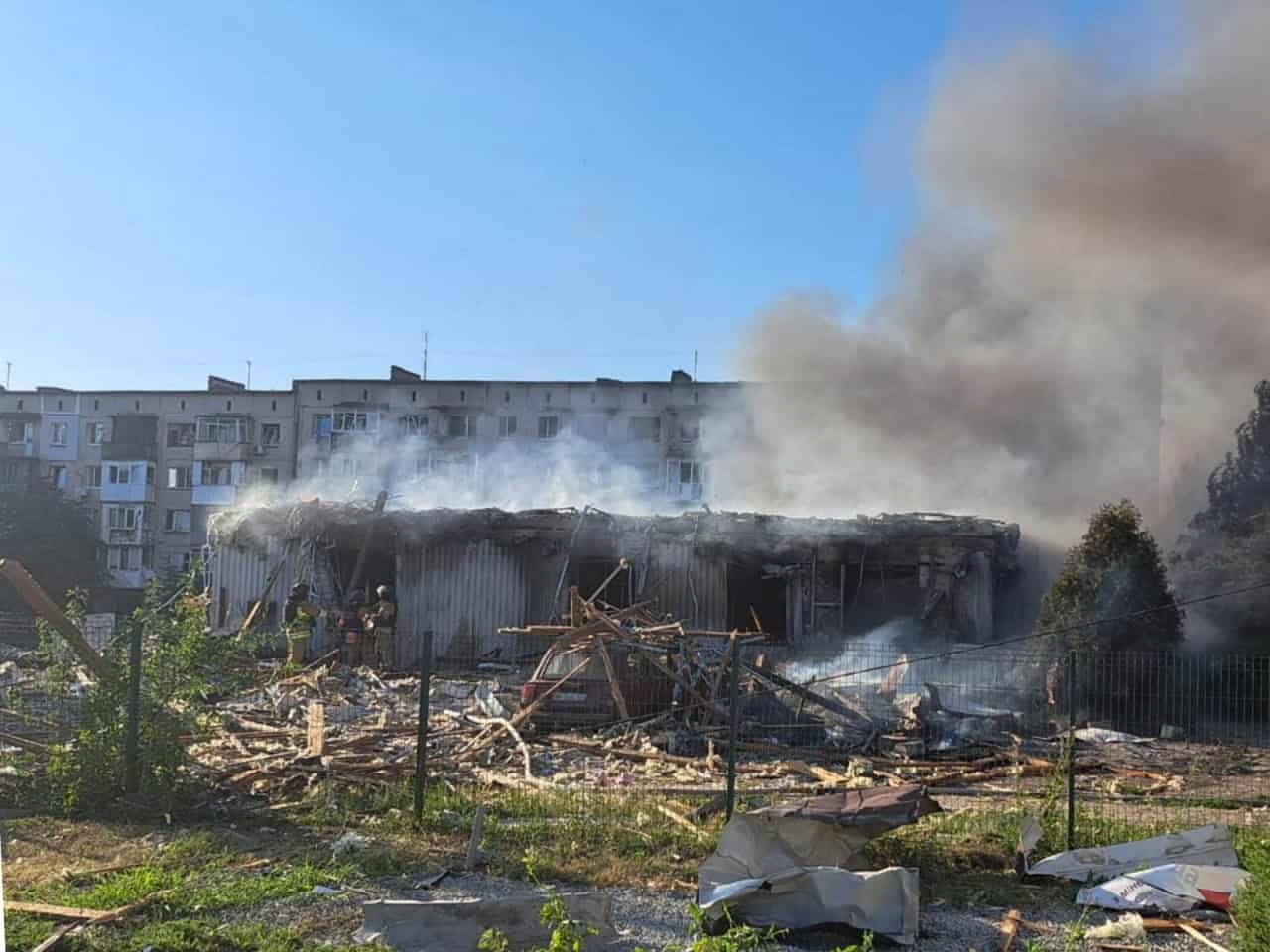 Росіяни атакували середмістя Добропілля 16 липня: є поранені та загиблі