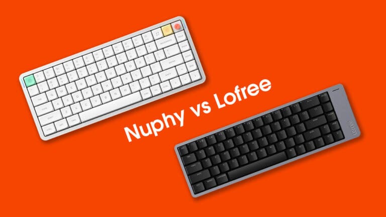 Nuphy Air75v3 vs Lofree Flow 2: сравниваем топовую низкопрофильную механику