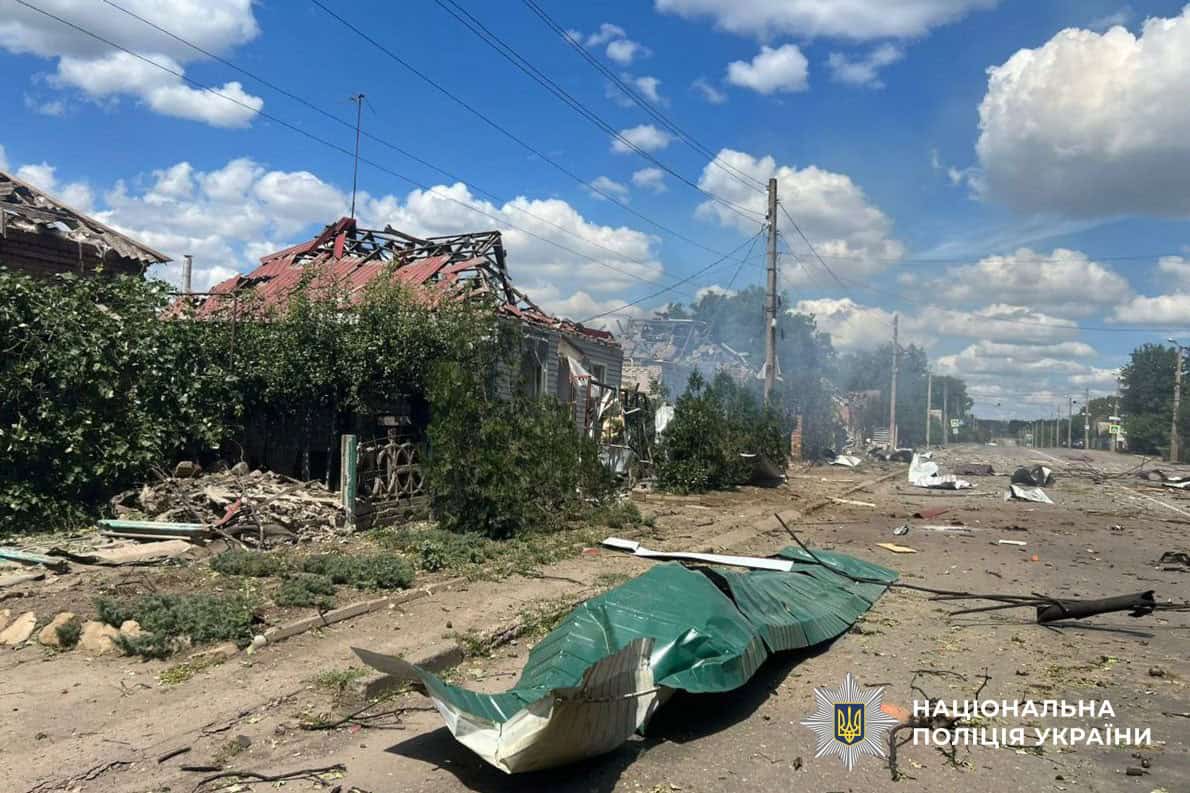 Наслідки обстрілів у Донецькій області за 25 липня 2025 року