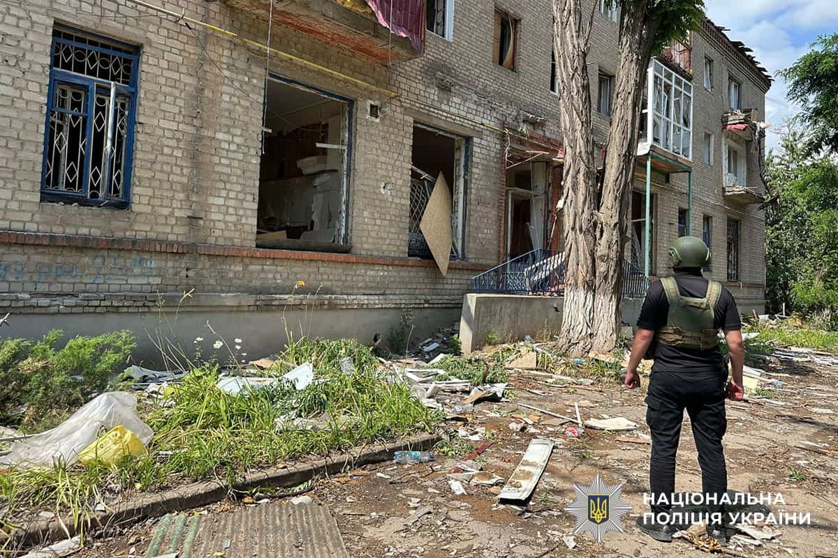 Удари по Костянтинівці 14 липня