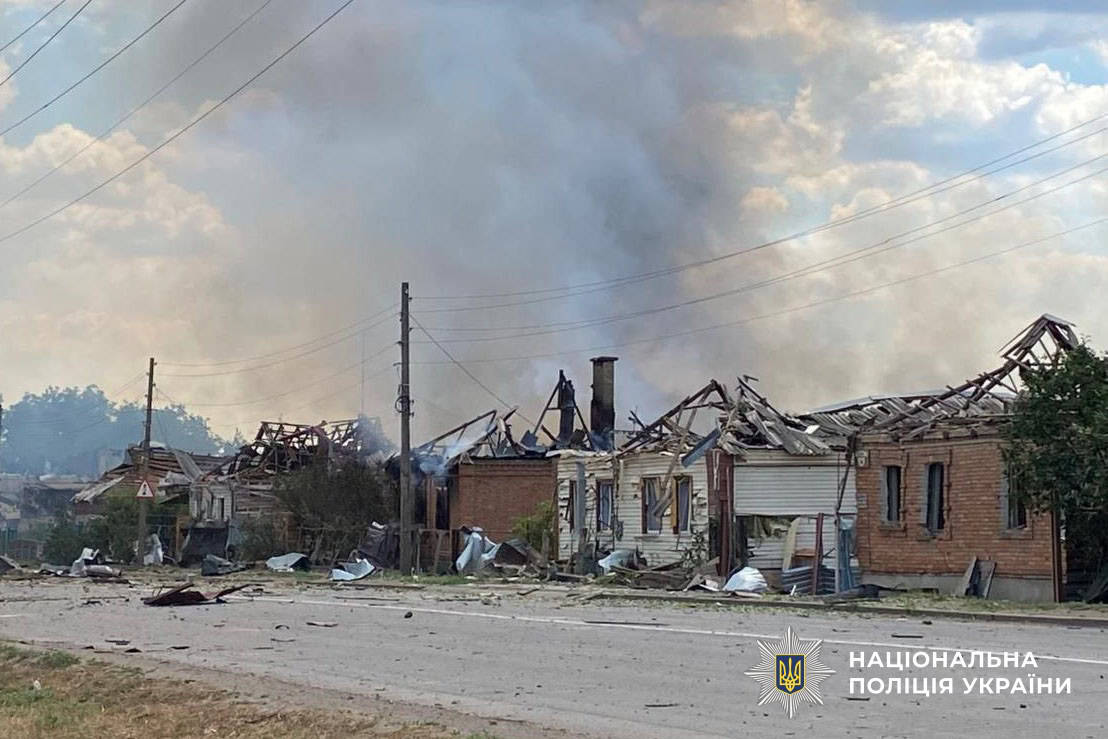 Наслідки обстрілів у Донецькій області за 25 липня 2025 року