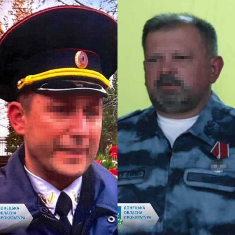 Двох експосадовців МВС підозрюють співпраці з окупантами на Донеччині. Їх судитимуть за держзраду та колабораціонізм