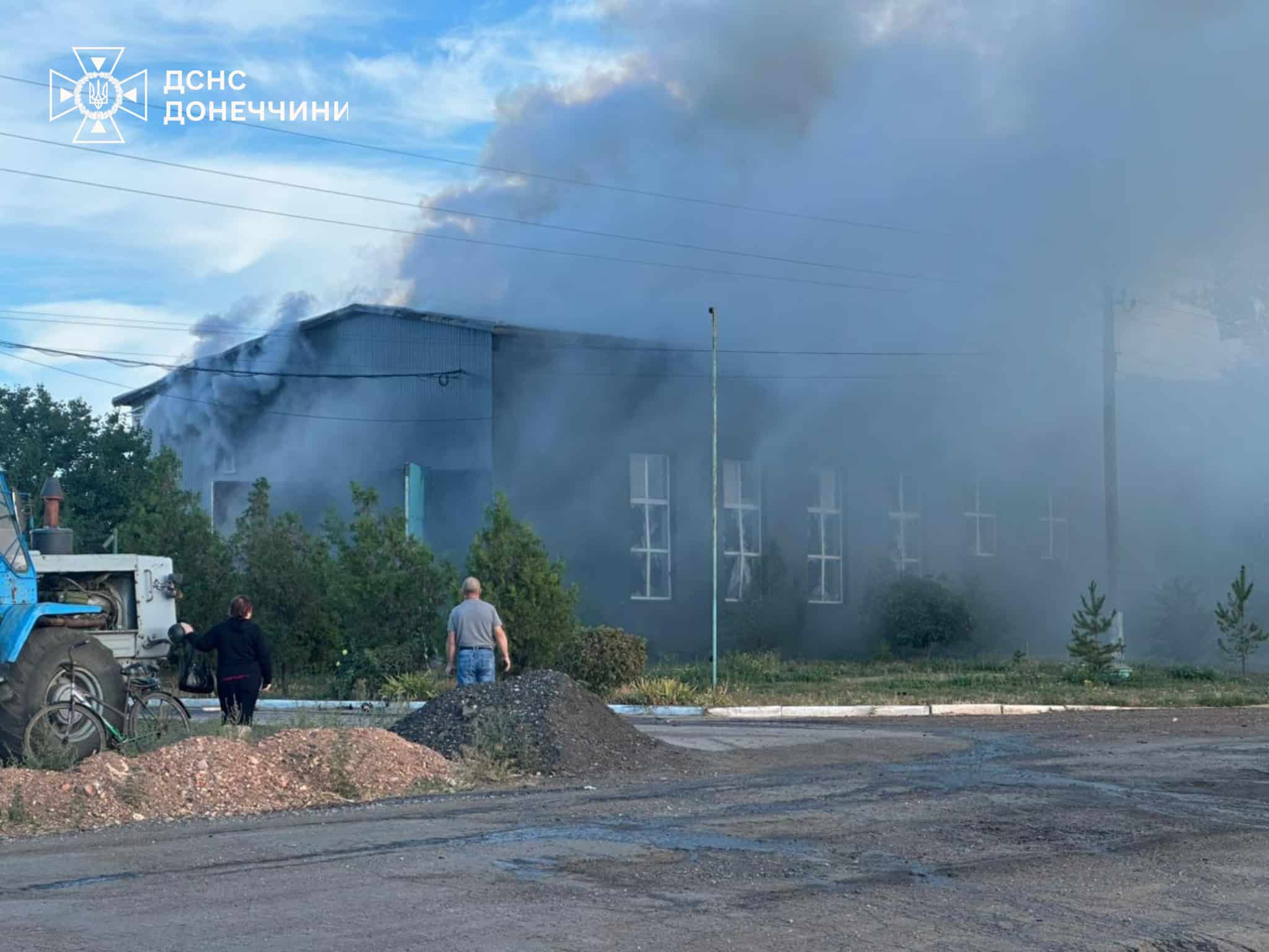 Наслідки обстрілів в селі Добропілля Криворізької громади, 1 серпня 2025 року