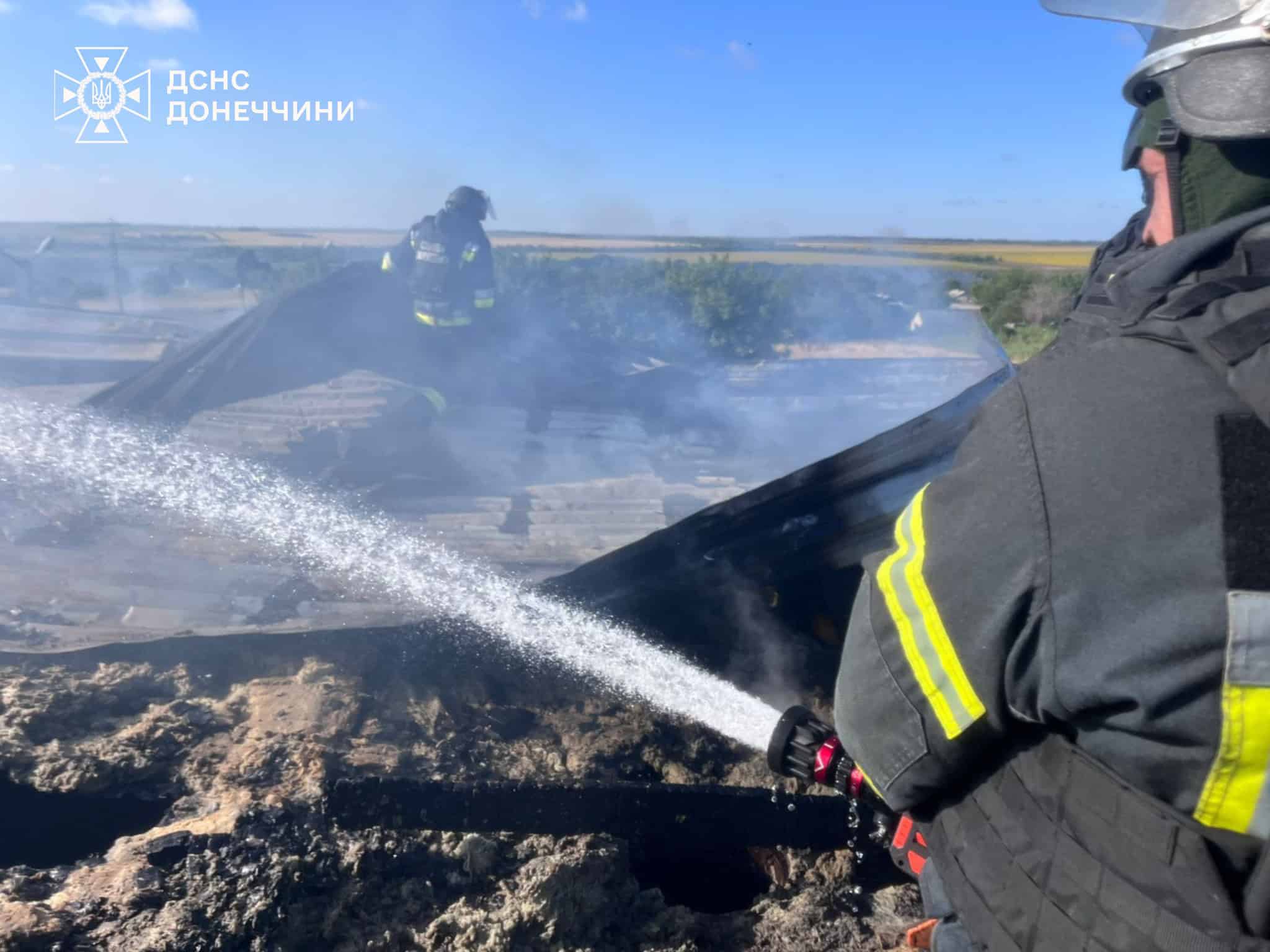 Зображення до посту: Двоє цивільних дістали поранення: росіяни вдарили безпілотниками по селу Добропілля Криворізької громади