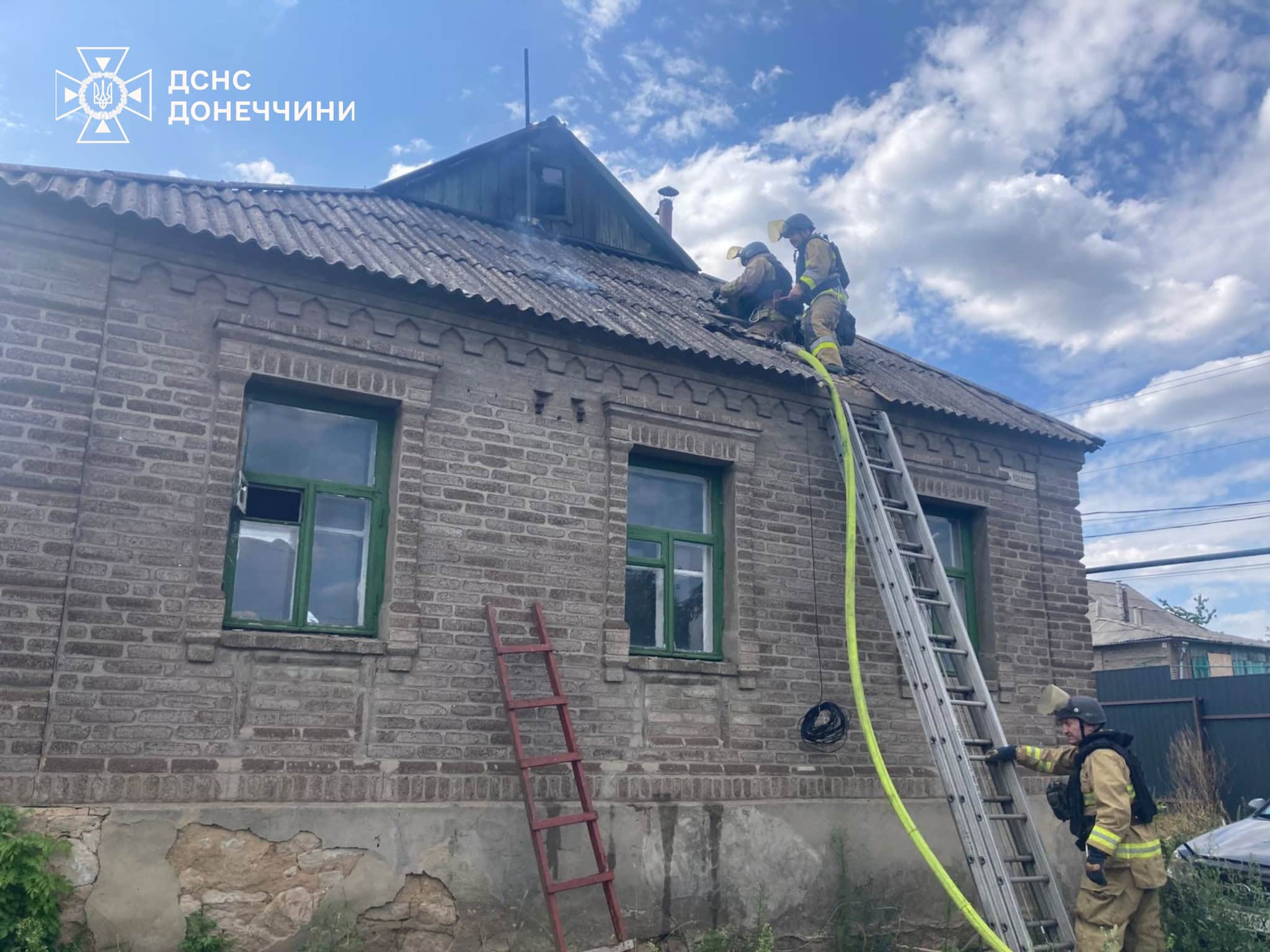 Пожежа у Краматорську 9 серпня: поранений чоловік