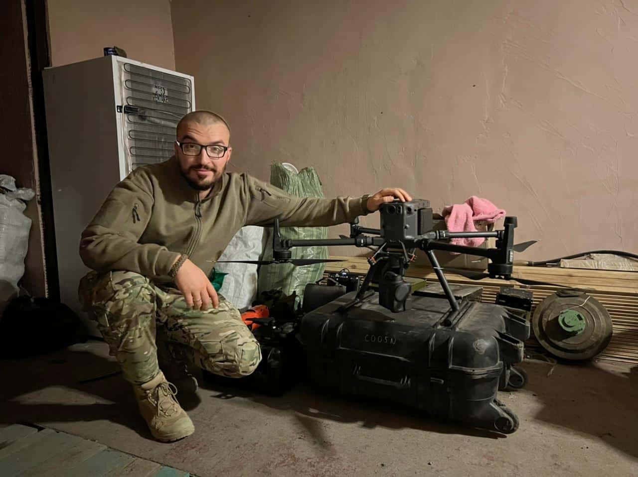 Роман Іваненко на службі 72 бригади ЗСУ під час повномасштабного вторгнення Росії в Україну