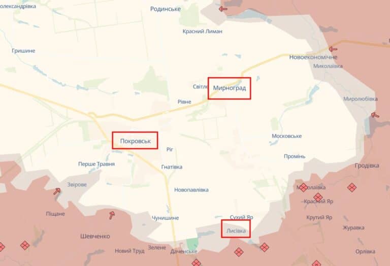 Росіяни намагаються взяти Покровськ та Мирноград у “кільце”, — 25 ОПДБр про ситуацію на відтинку
