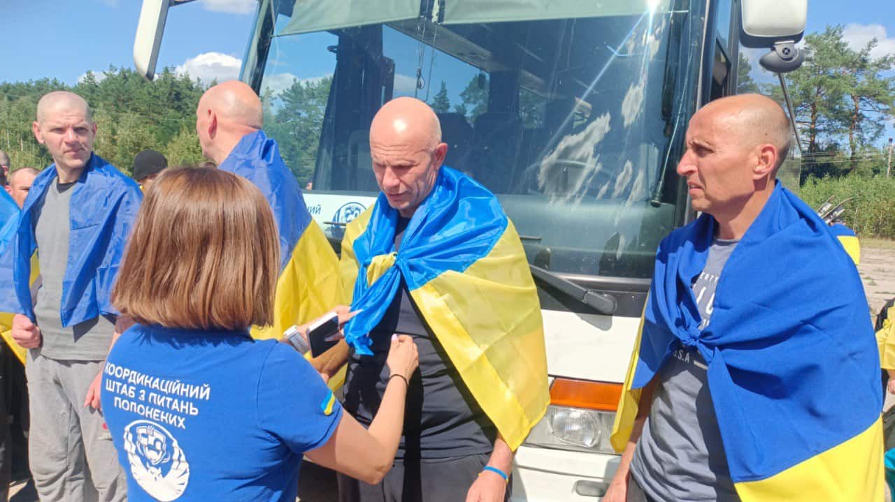 Обмін полоненими між Україною та Росією 14 серпня: скількох повернули
