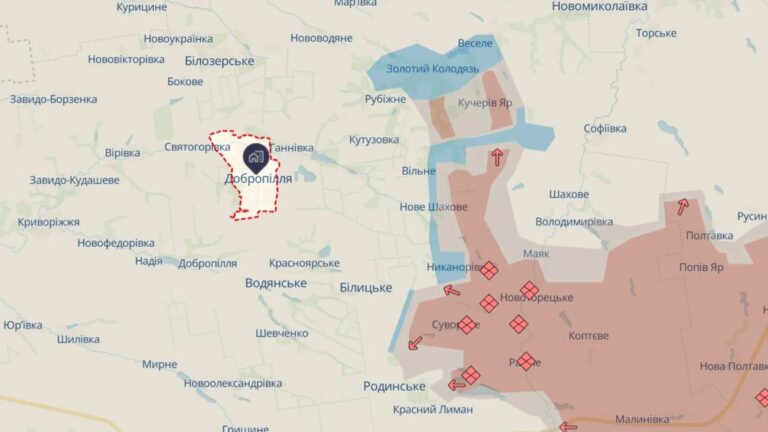 Перегляньте новину: В районе Доброполья Силам обороны удалось нейтрализовать основную угрозу — ОСУВ “Днепр” В районе Доброполья Силам обороны удалось нейтрализовать основную угрозу — ОСУВ “Днепр”