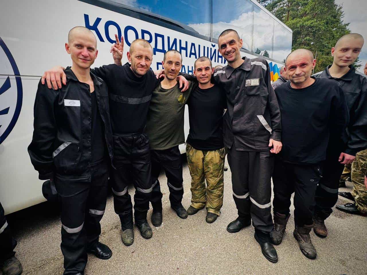 Обмін полоненими між Україною та Росією 24 серпня