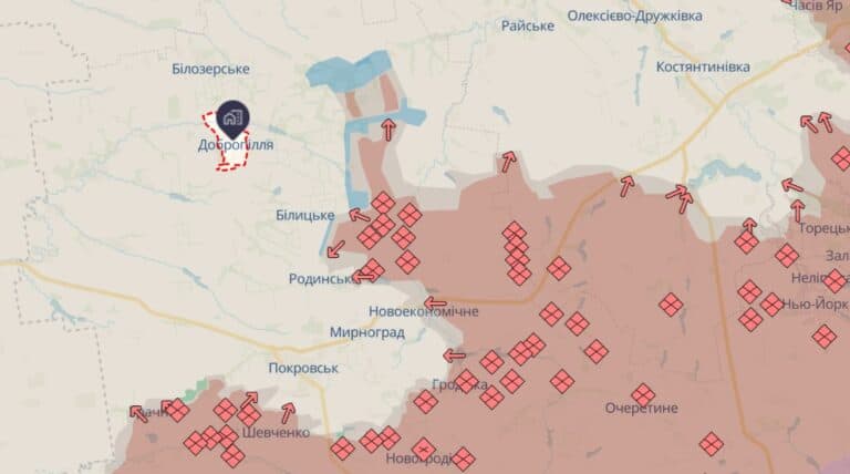 В ОСУВ “Дніпро” розповіли, чи вдалось Силам оборони повністю зачистити виступ поблизу Добропілля